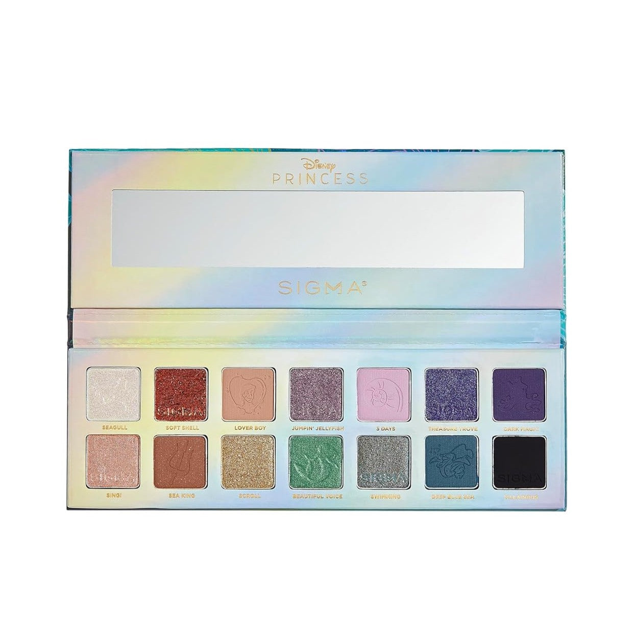 Sigma Paleta de Sombras Disney The Little Mermaid.