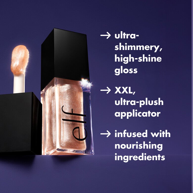 Elf Glow Reviver Lip Oil Glimmer.