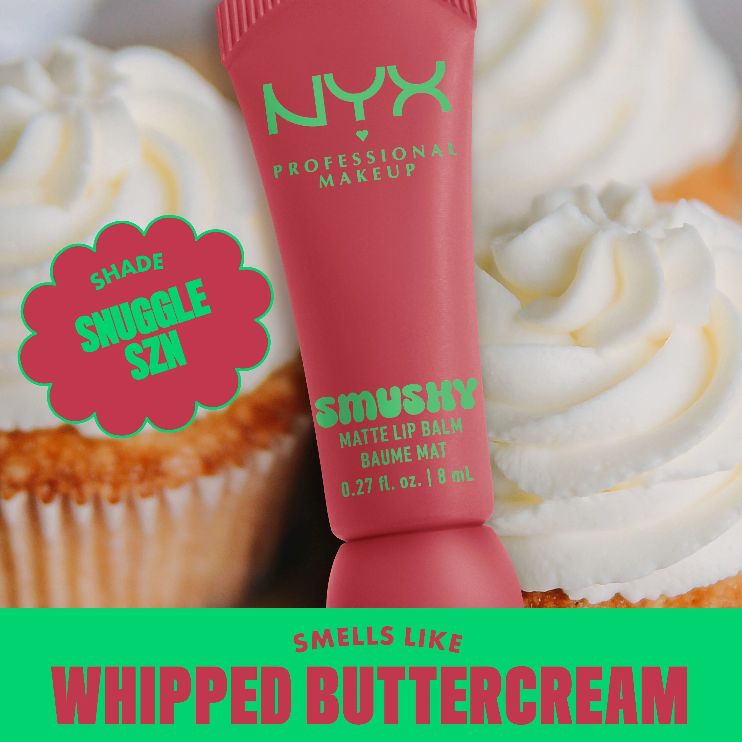 Nyx Smushy Matte Lip Balm.