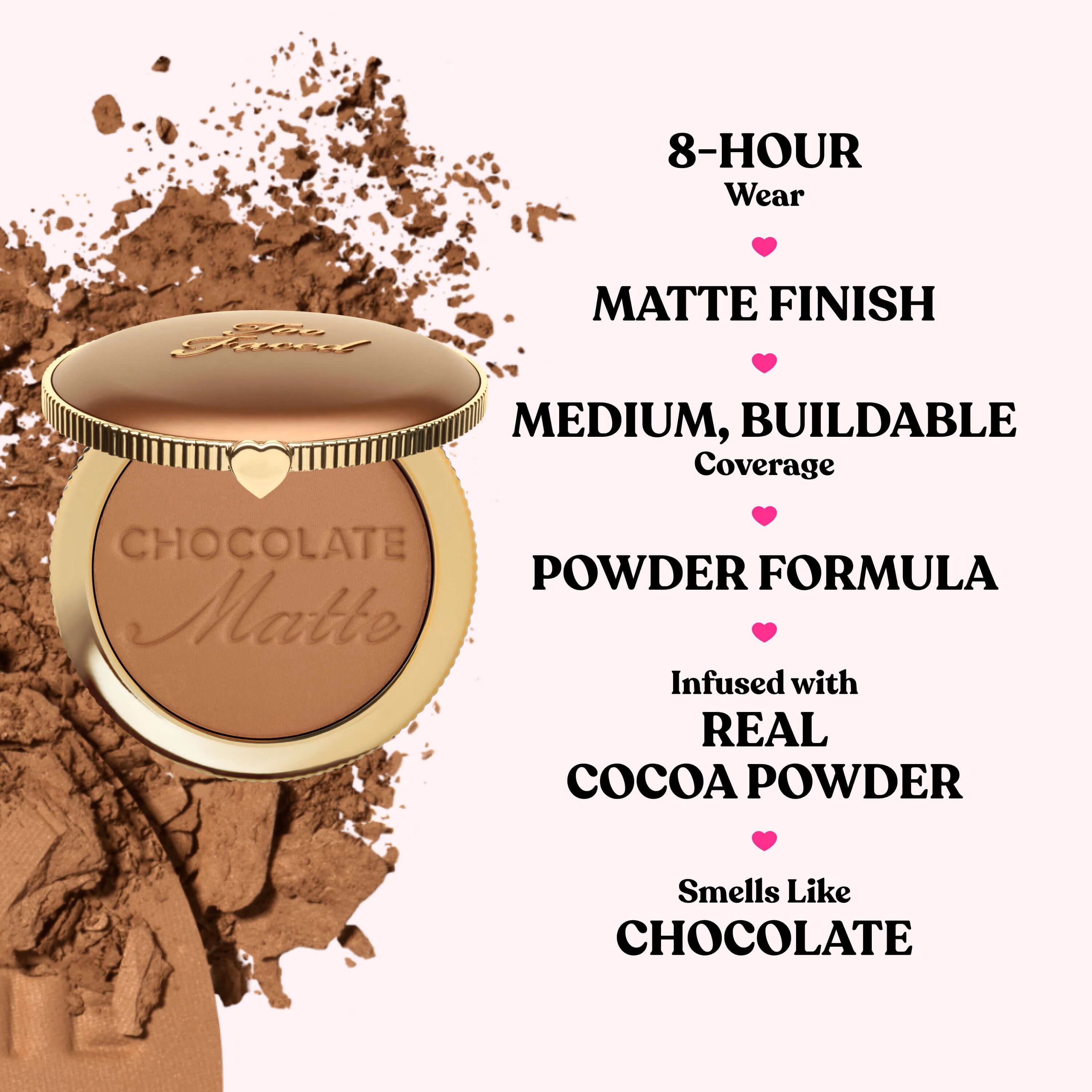 Too Faced Chocolate Soleil Matte Bronzer.