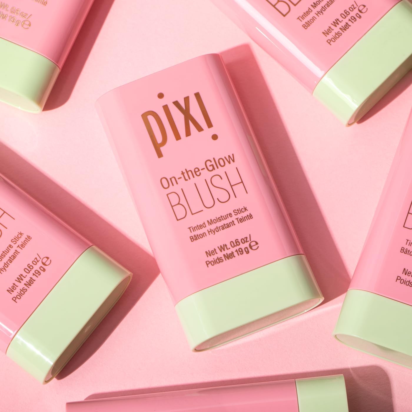 Pixi On-The-Glow Blush Rubor Multiusos En Barra.