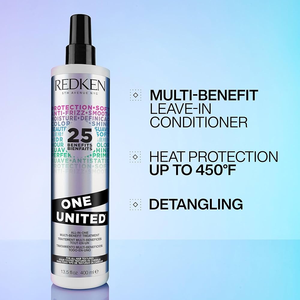 Redken One United 25 Beneficios Tratamiento Multibeneficios Sin Enjuague.