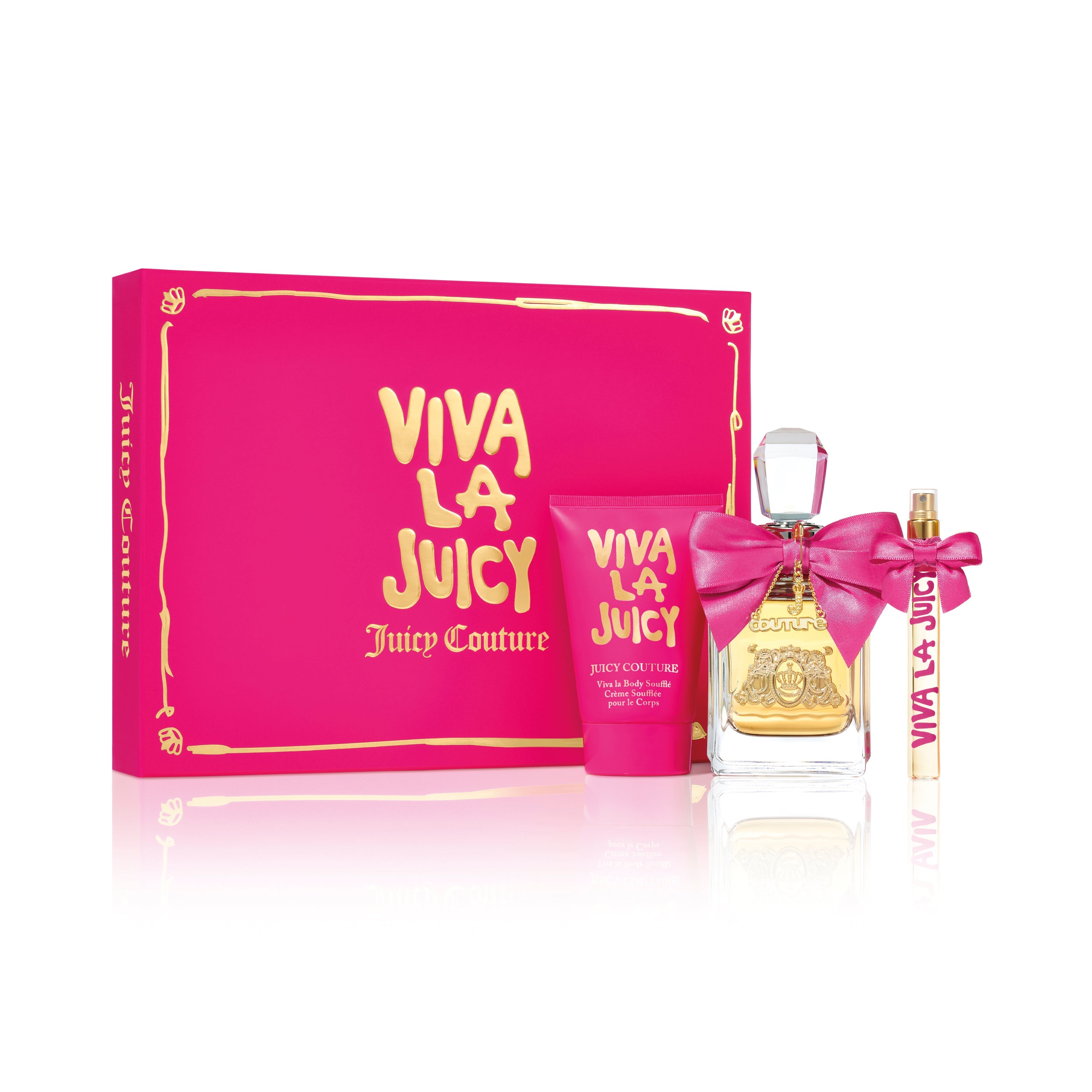 Juicy Couture Kit Eau de Parfum x3 Piezas.