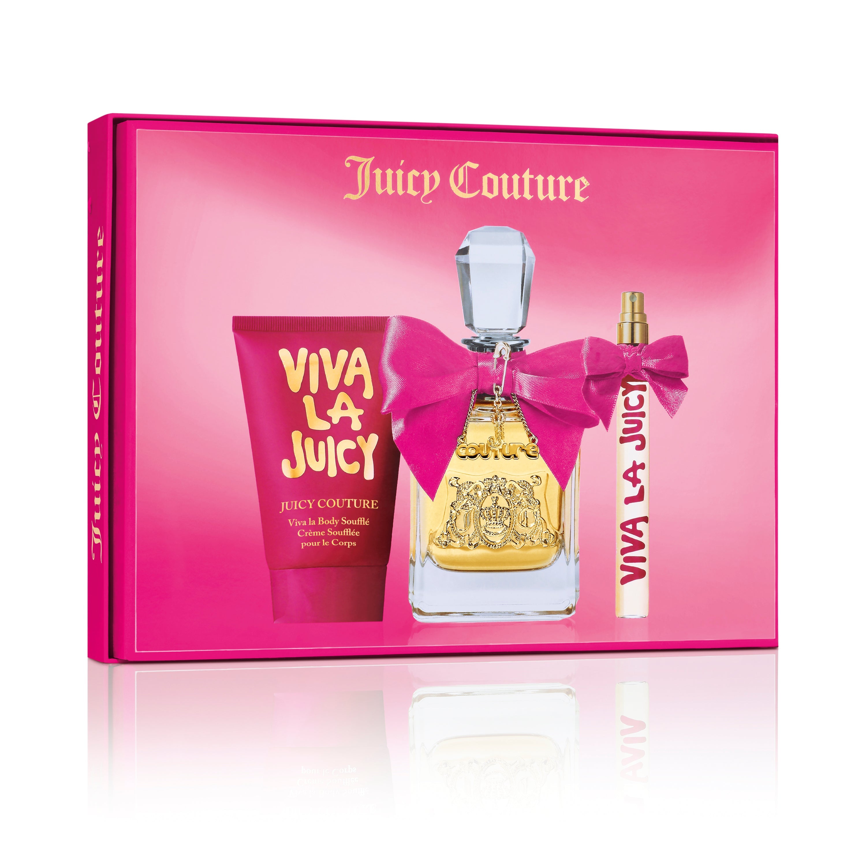 Juicy Couture Kit Eau de Parfum x3 Piezas.