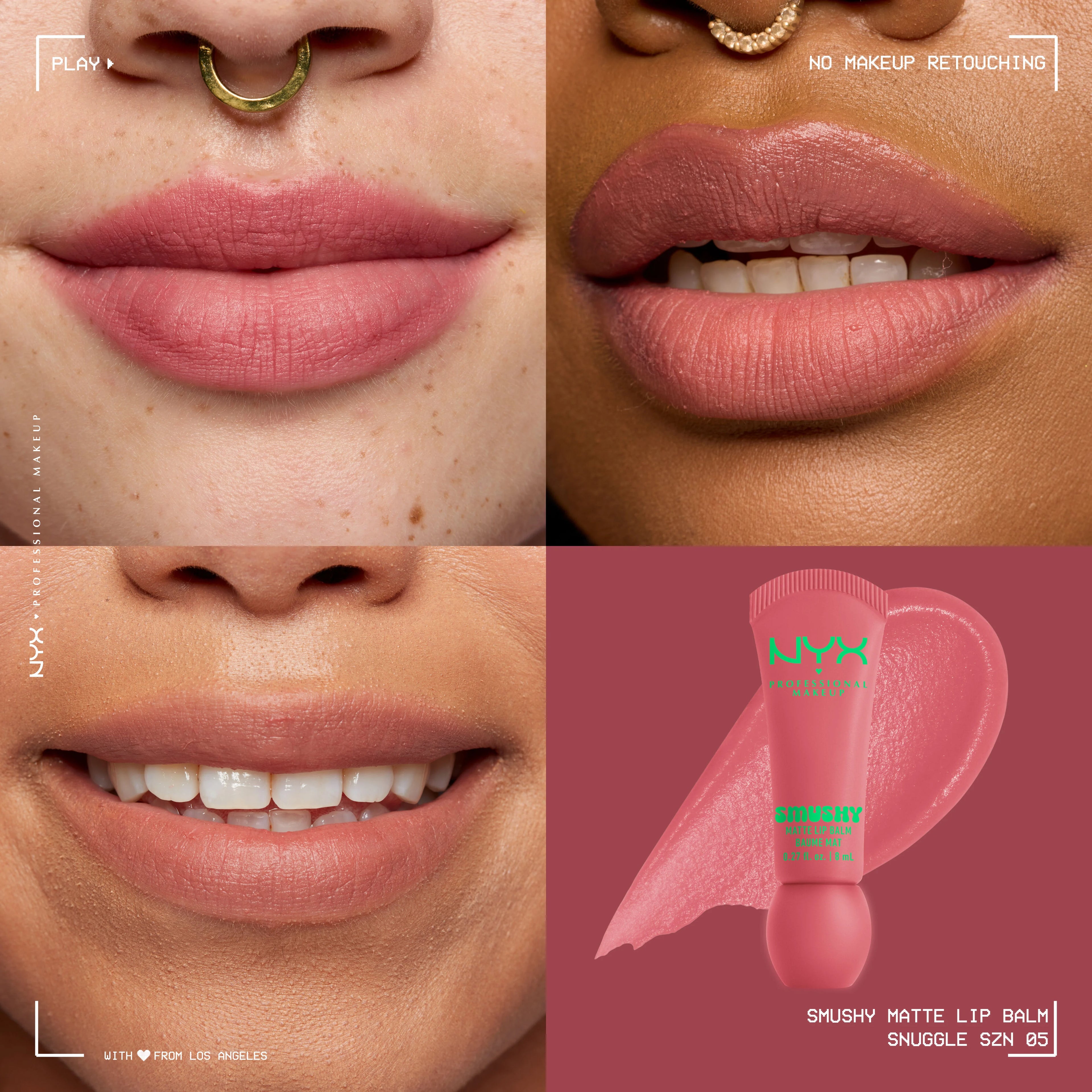 Nyx Smushy Matte Lip Balm.