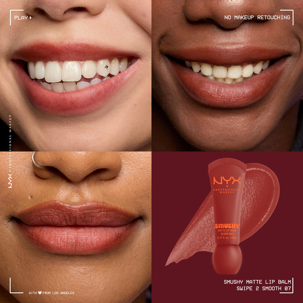 Nyx Smushy Matte Lip Balm.