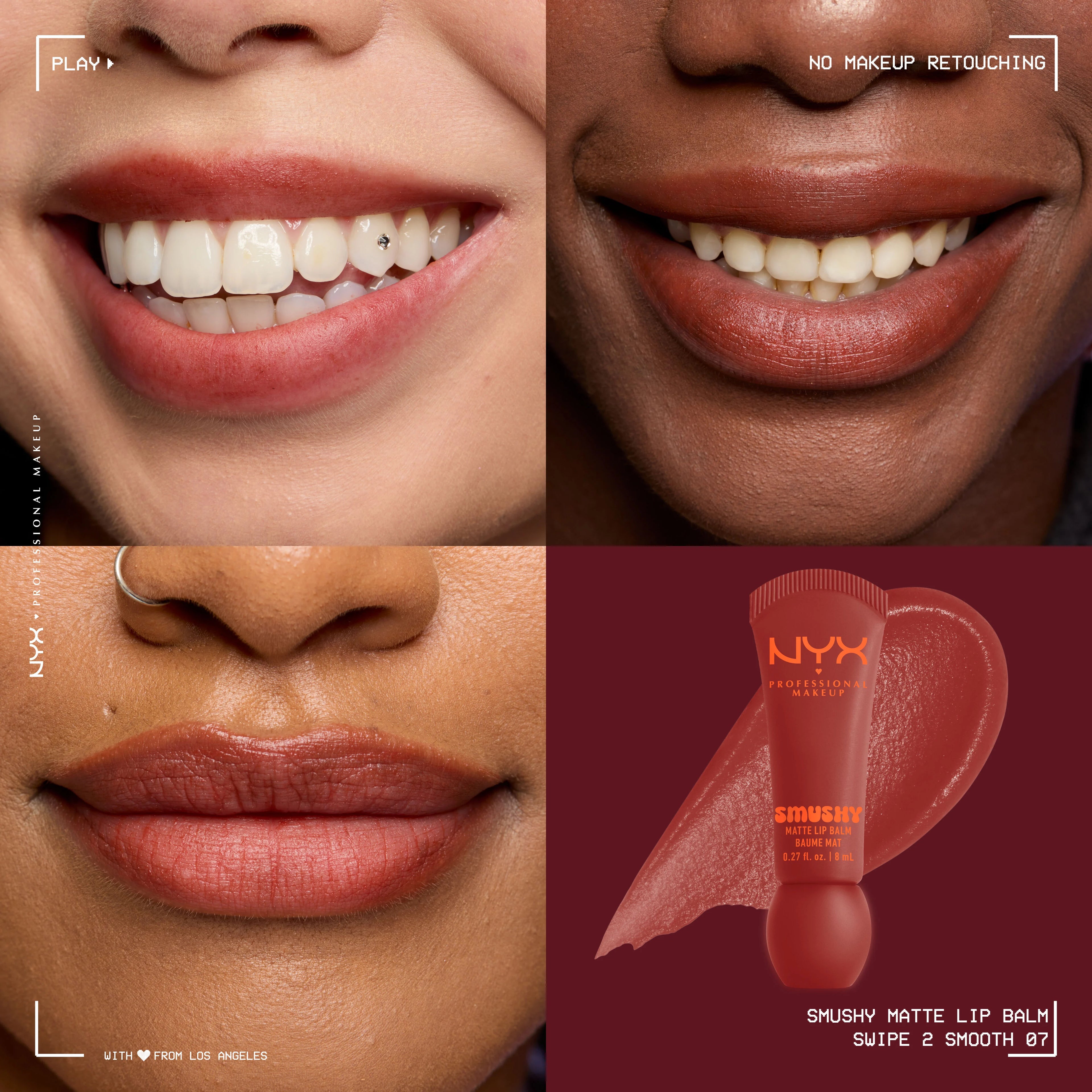 Nyx Smushy Matte Lip Balm.