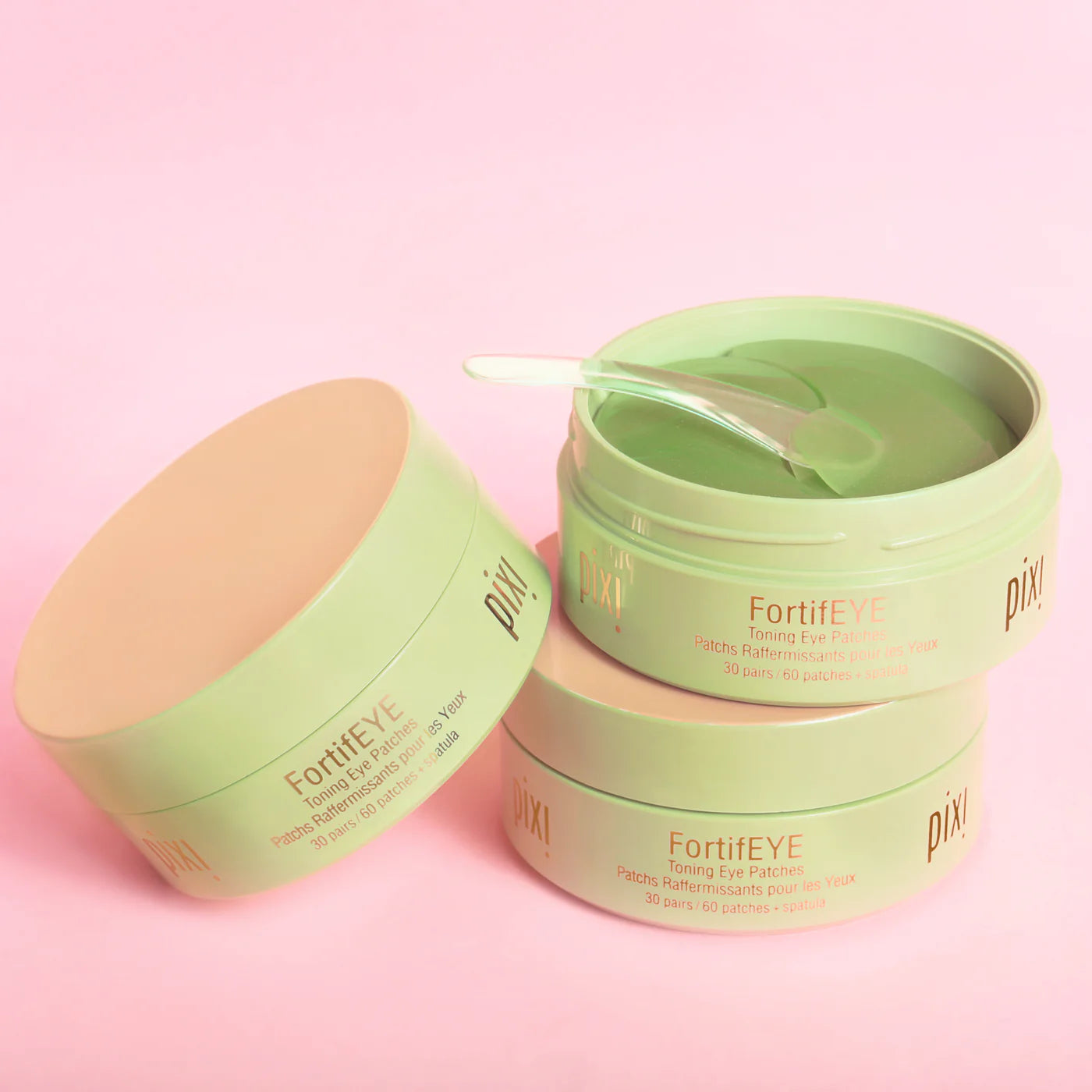 Pixi FortifEYE Parches De Hidrogel Tonificantes y Reafirmantes.
