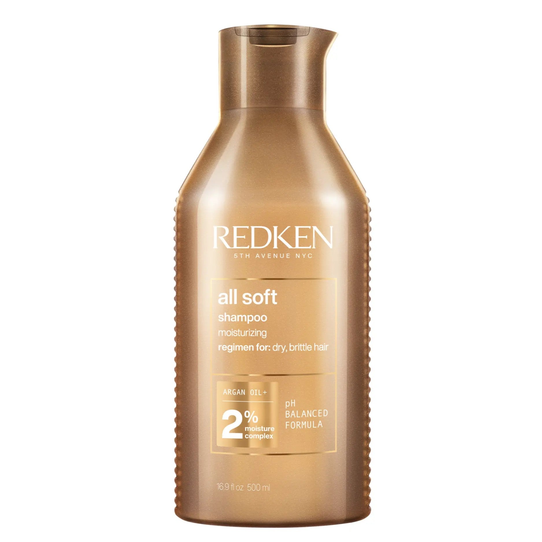 Redken All Soft Shampoo Hidratante y Reparador.