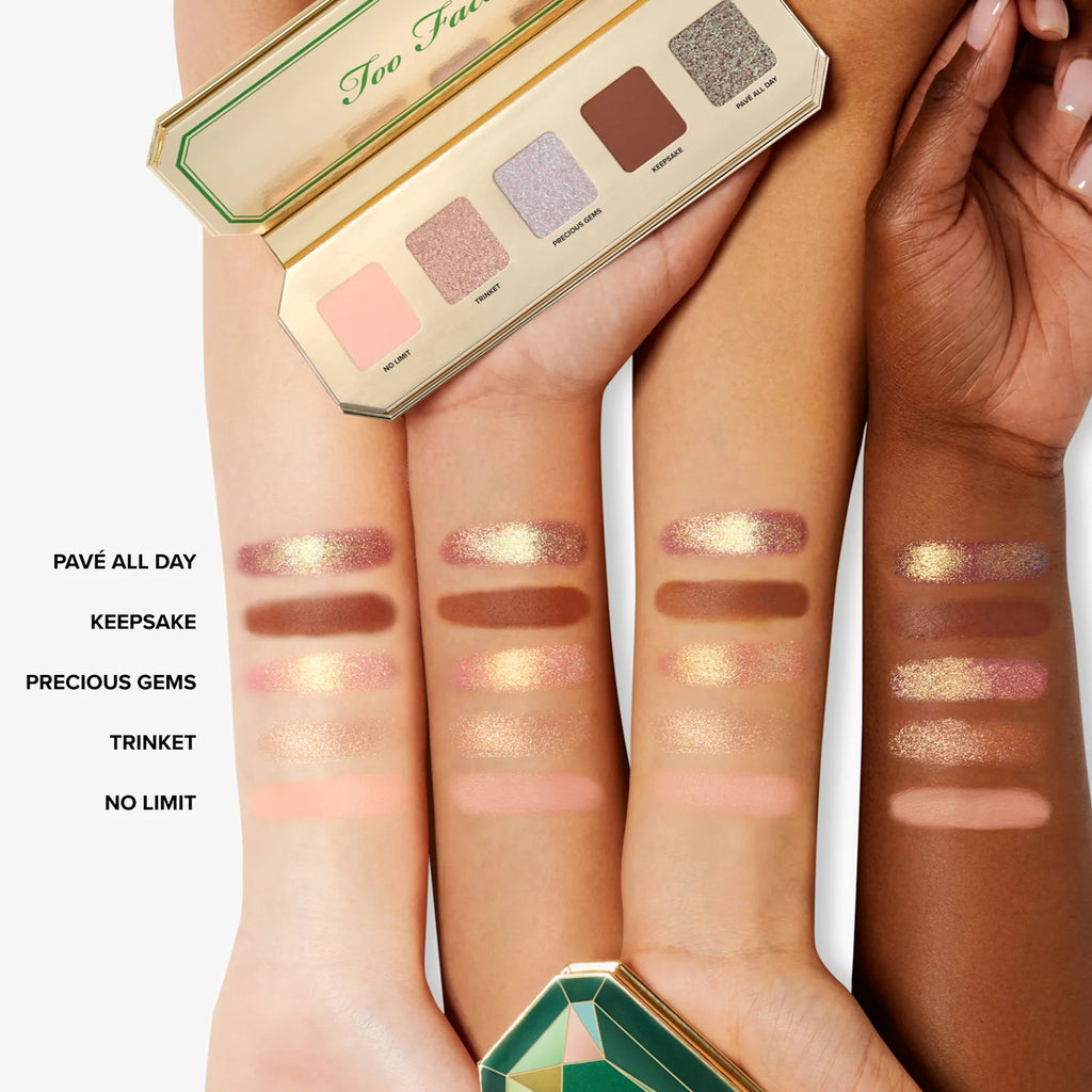 Too Faced Paleta de Sombras Gems.