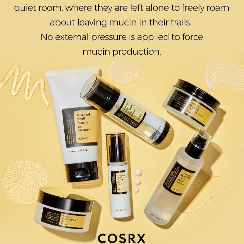 Cosrx Advanced Snail Peptide Eye Cream Aclara Hidrata y Reduce las Lineas de Expresión.