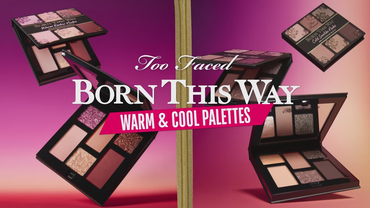 Too Faced Born This Way Palette Mini Warm Ember Nudes.