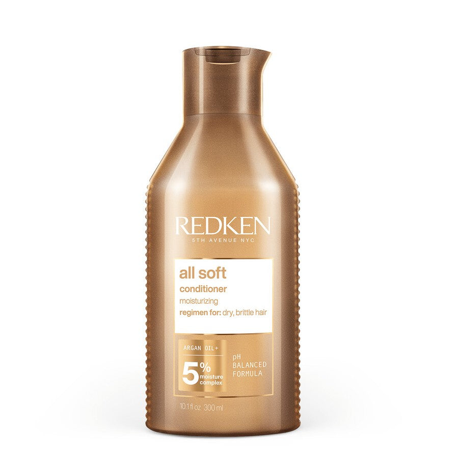 Redken All Soft Acondicionador Hidratante y Reparador.