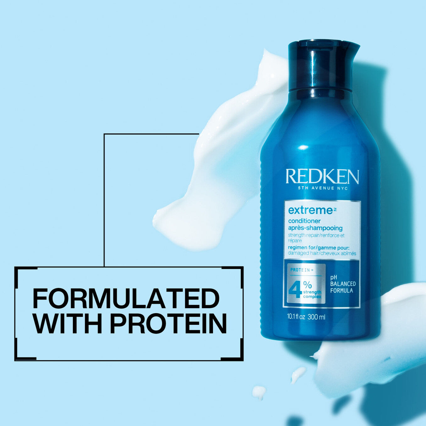 Redken Extreme Acondcionador Fortalecedor y Ultra Reparador.