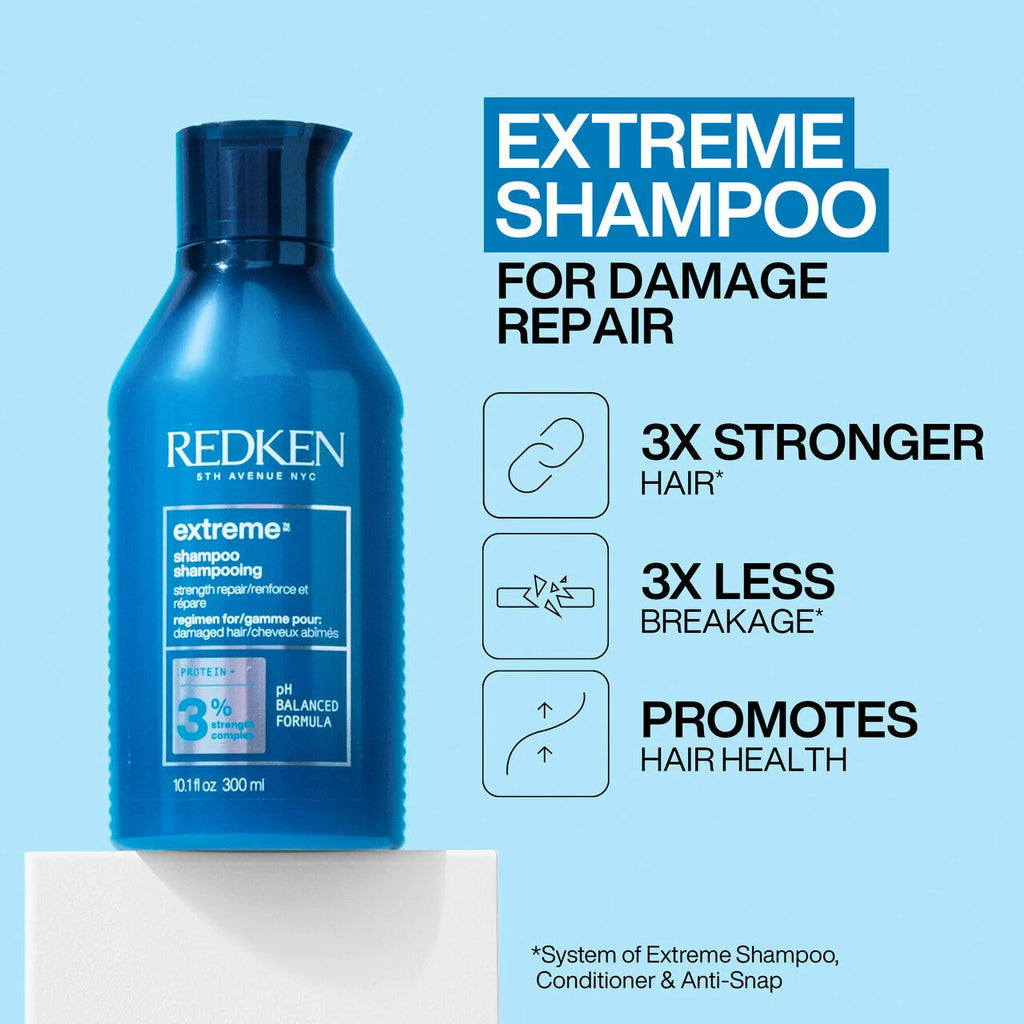 Redken Extreme Shampoo Reparación Extrema y Fortalecimiento.