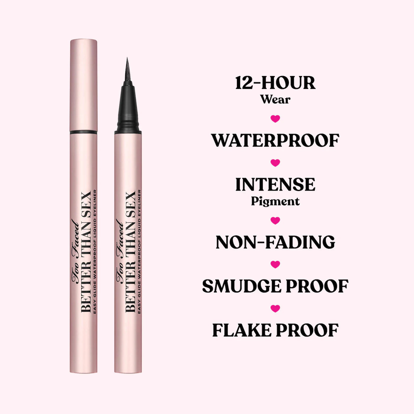 Too Faced Better Than Sex Liner Waterproof.