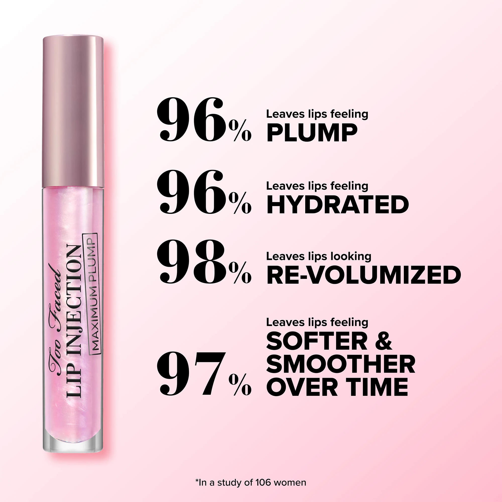 Too Faced Lip Injection Maximum Plump Gloss Voluminizador.