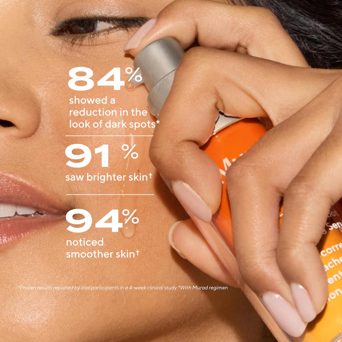 Murad Dark Spot Suero Corrector Rápido De Manchas Oscuras Con Acido Glicólico Y Tranexámico.