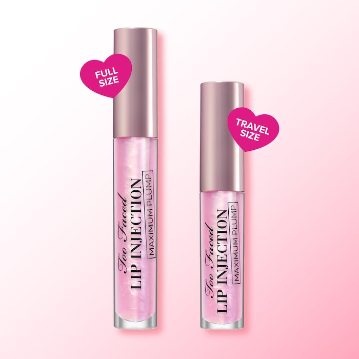 Too Faced Voluminizador Lip Injection Maximum Plump Gloss.