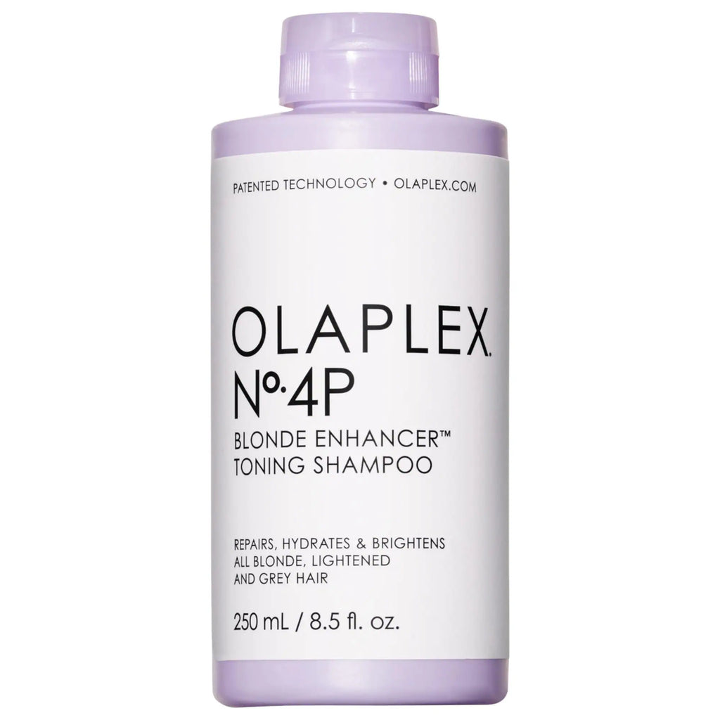 Olaplex N°4P Shampoo Morado Hidratante, Matificante y Abrillantador Para Cabello Rubio.