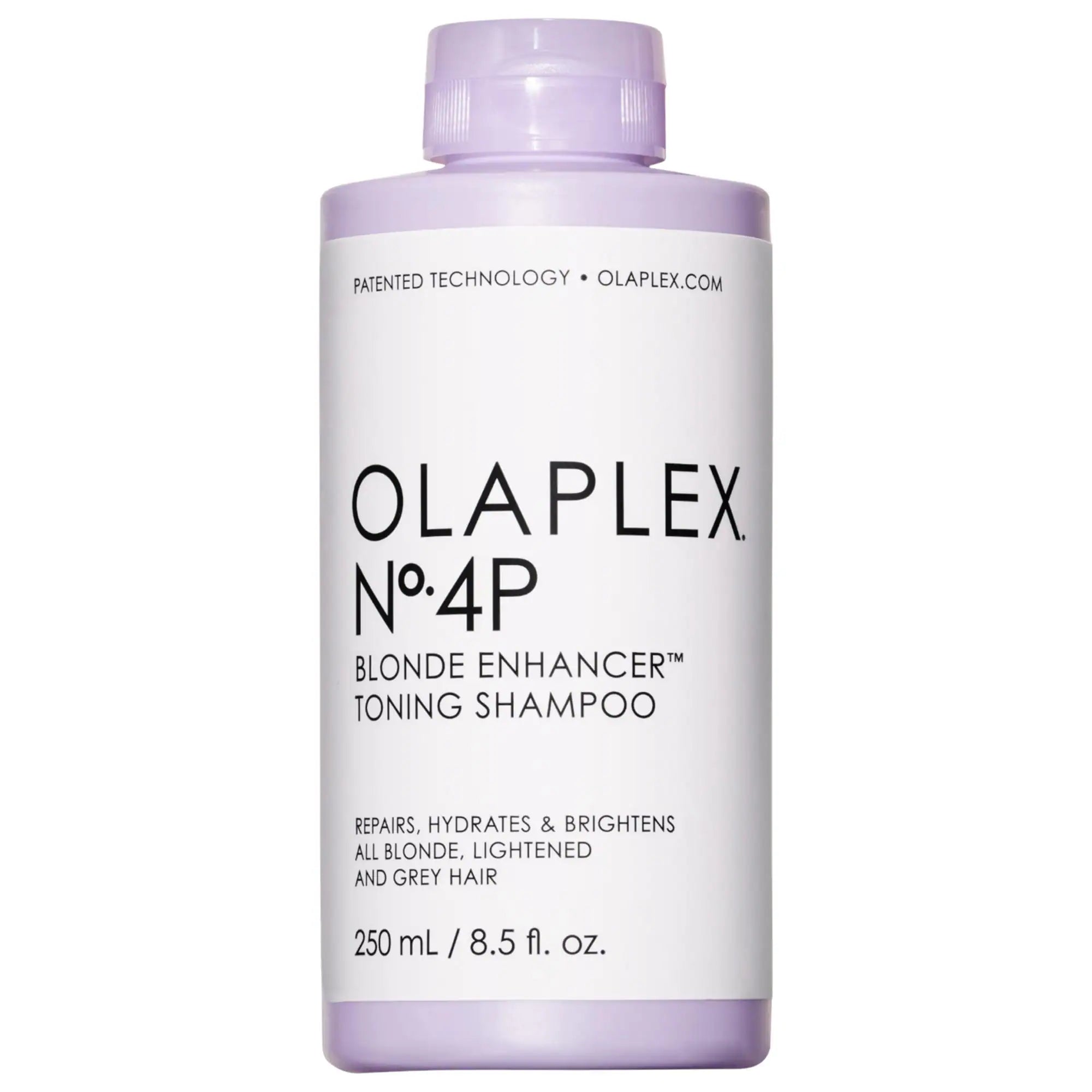 Olaplex N°4P Shampoo Morado Hidratante, Matificante y Abrillantador Para Cabello Rubio.