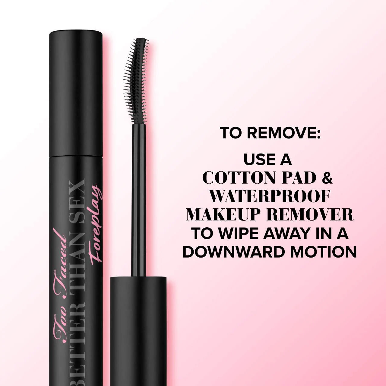 Too Faced Better Than Sex Primer Foreplay Mascara Waterproof.
