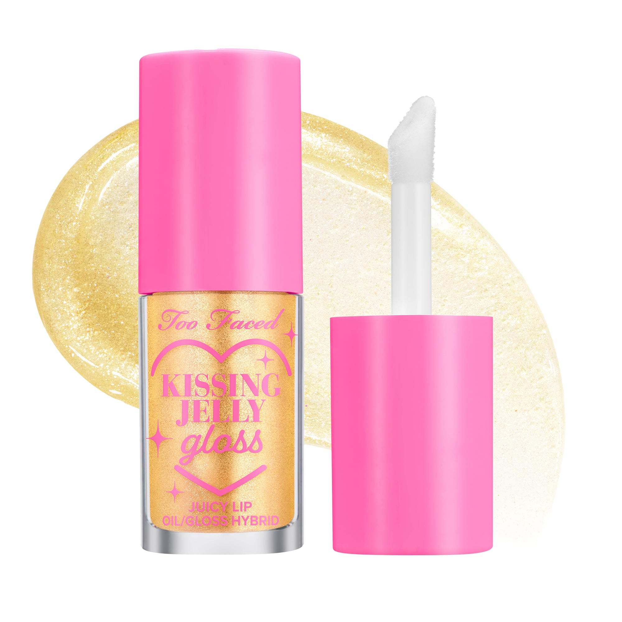 Too Faced Kissing Jelly Juicy Lip Oil Gloss.