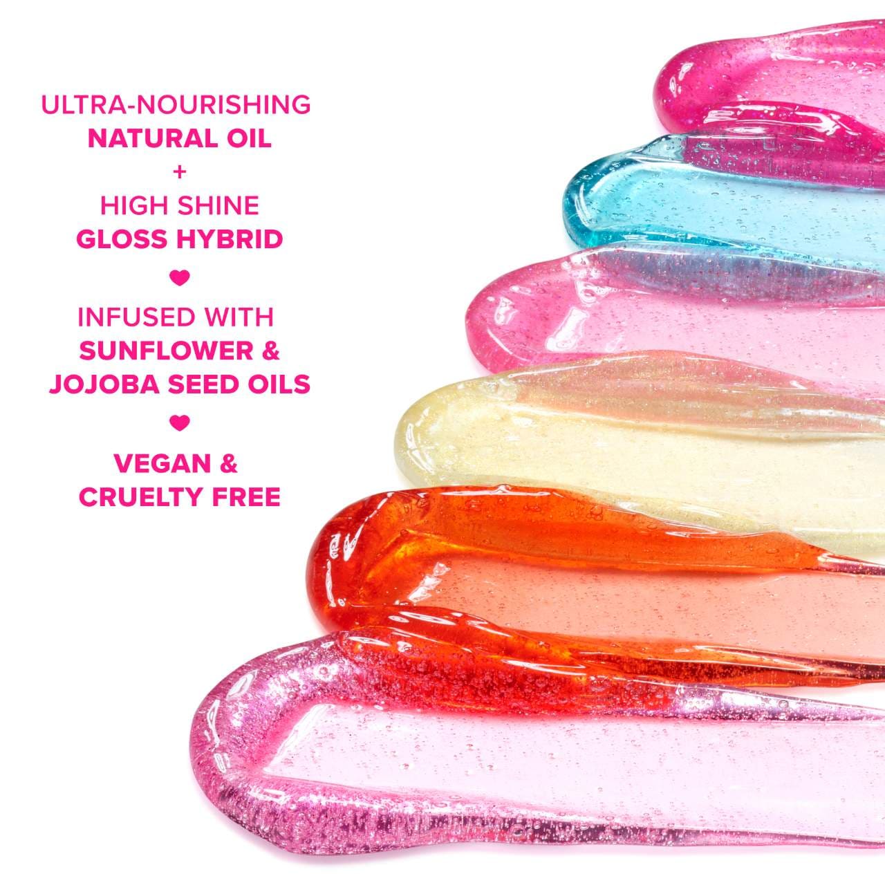 Too Faced Kissing Jelly Juicy Lip Oil Gloss.