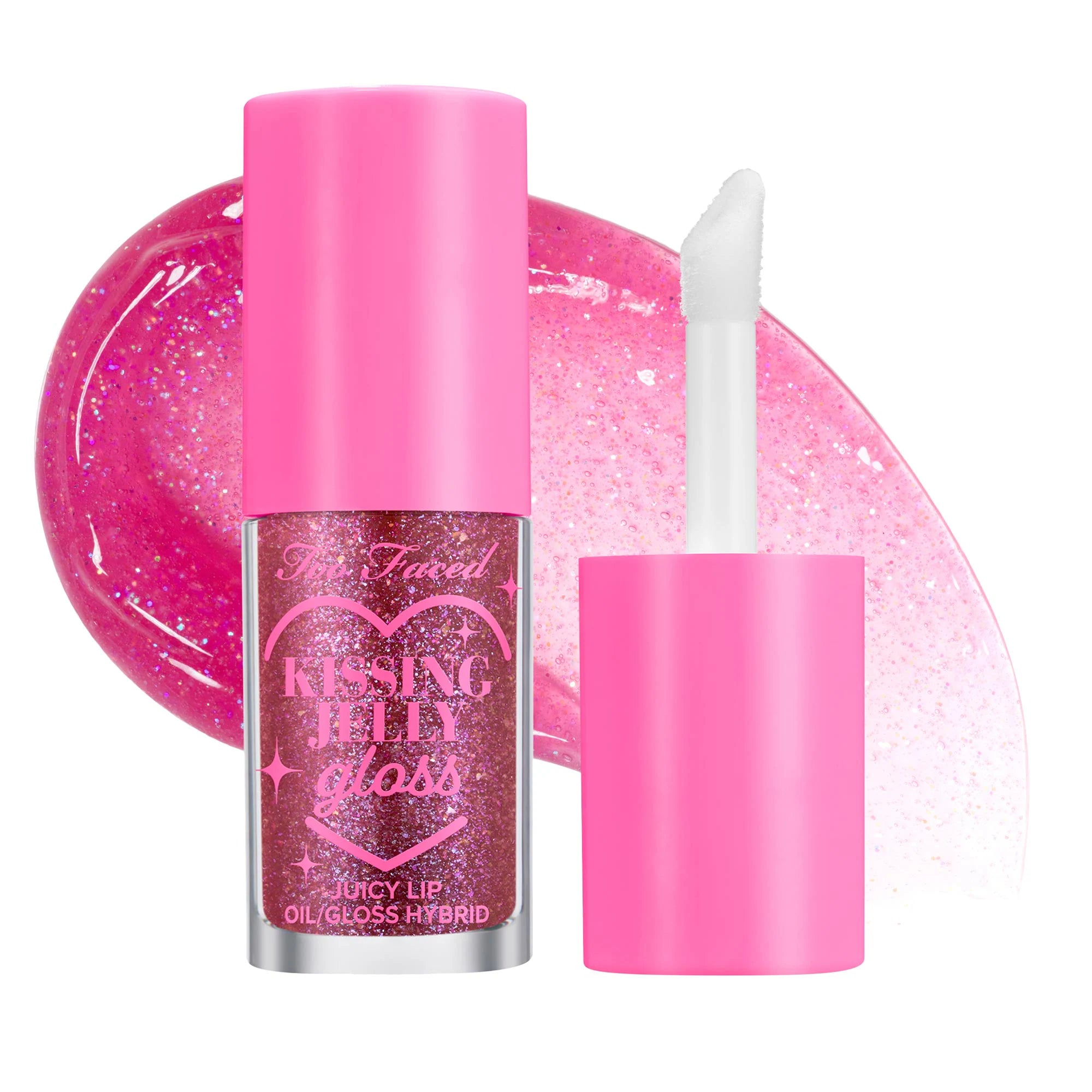Too Faced Kissing Jelly Juicy Lip Oil Gloss.