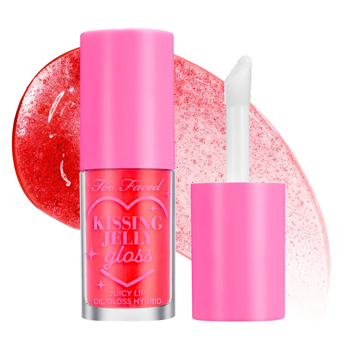 Too Faced Kissing Jelly Juicy Lip Oil Gloss.